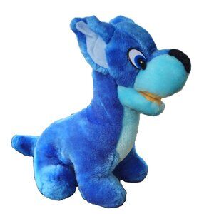 Vintage 1997 Sugar Loaf Blue Dog Wolf Puppy 10" Stuffed Animal Plush Toy *Rare*